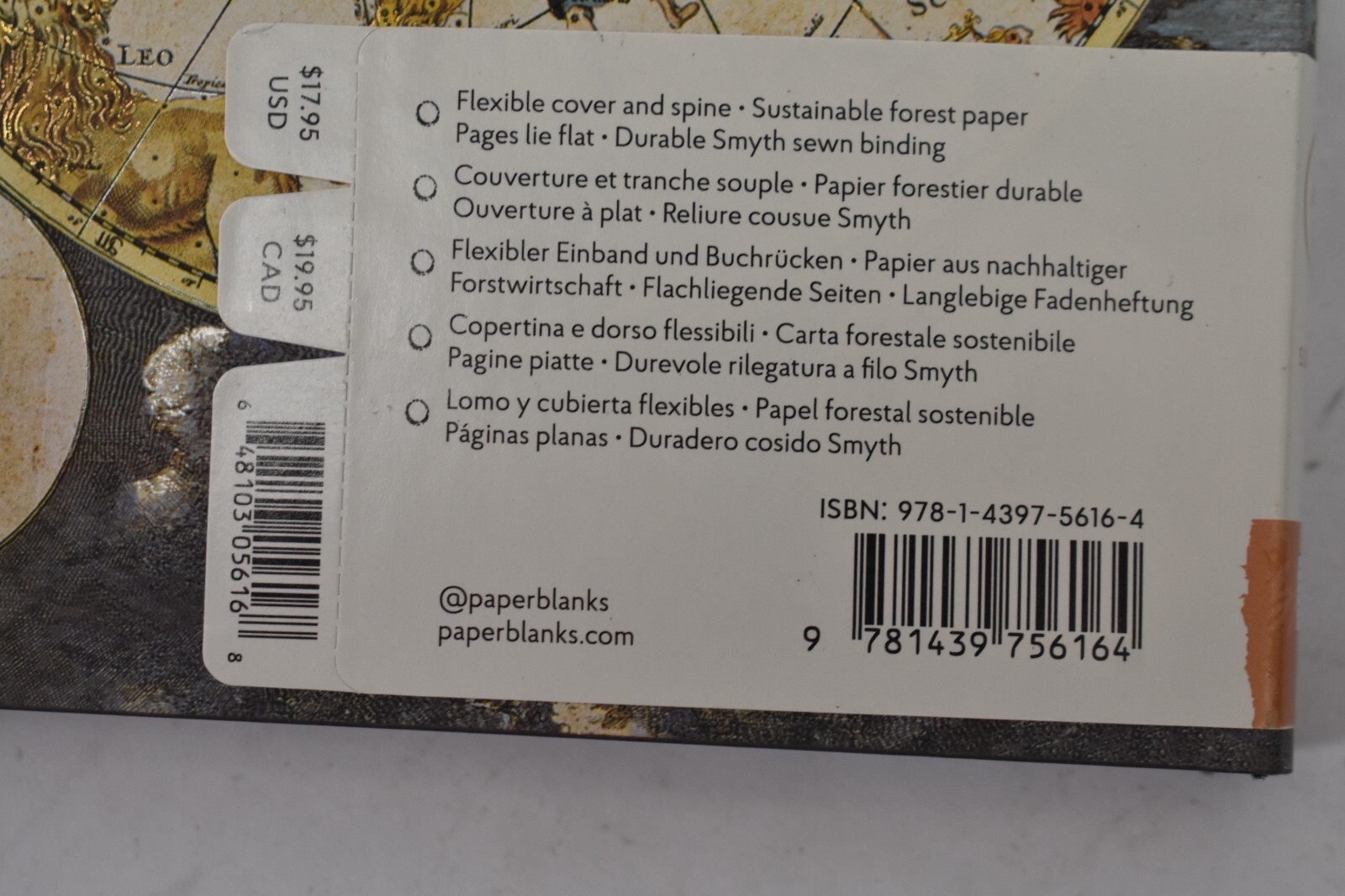 Paperblanks Celestial Planisphere Early Cartography Softcover Flexi Lines 176