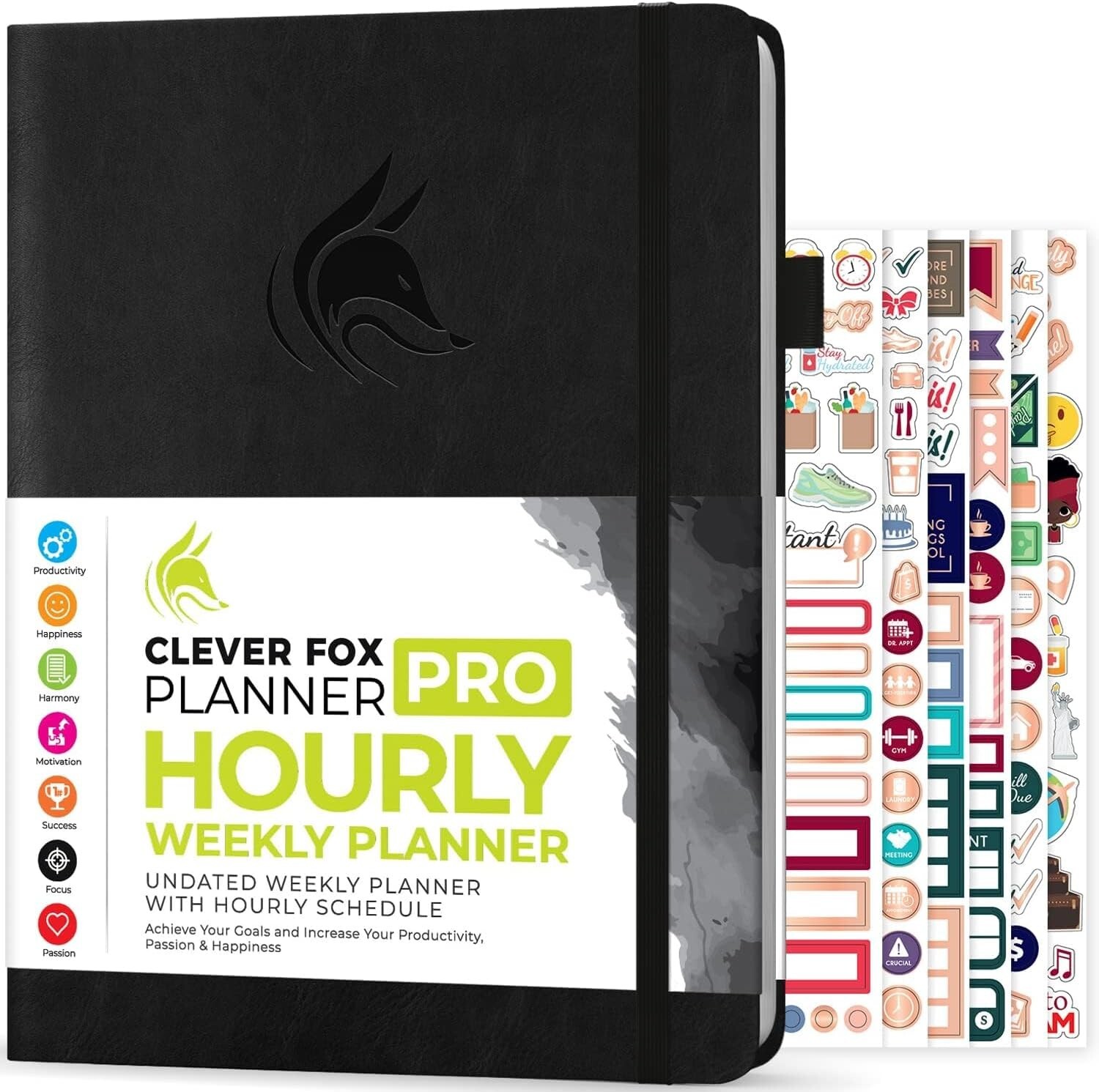 A4 Daily Organizer: Undated Planner with Time Management Slips & Accessories