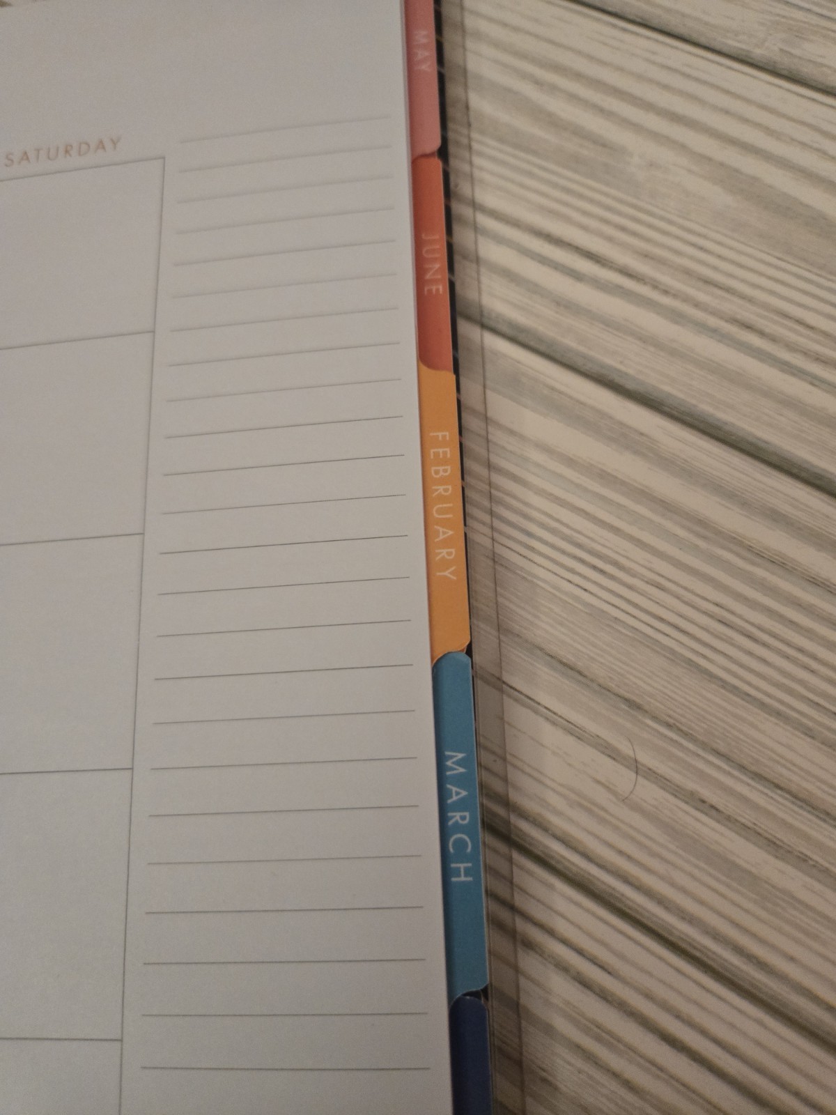 Rare Recollections 12-Month Dated Creativity Spiral Planner – Horizontal Layout