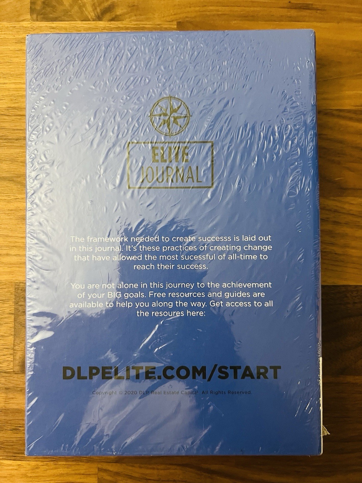 DLP Elite Journal Achieve Goal Tracking BIG Goals 8.5 in. x 5.5 in. DLPELITE.com