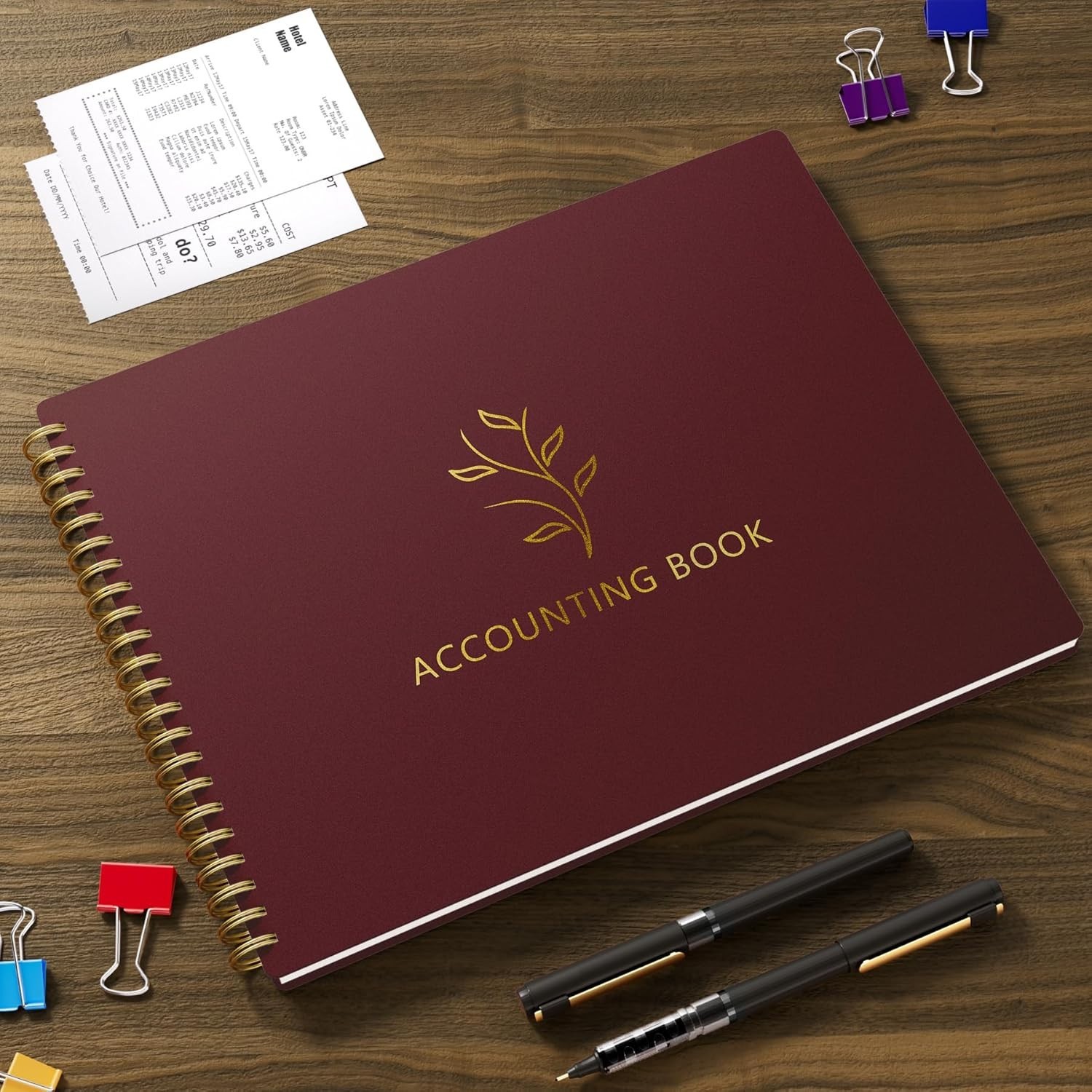 Accounting Ledger Book Income & Expense Tracker for Small Business Budget