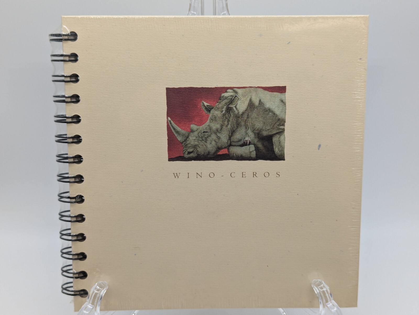 First Impressions Wine-oceros 1994 Will Bullas Blank Journal #6001 Sealed USA