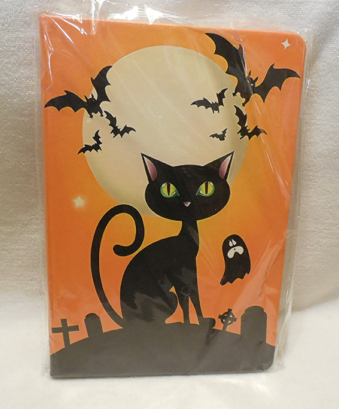 Orange Journal Cat Front Notebook Dream Halloween Journal Lined No Date You Fill