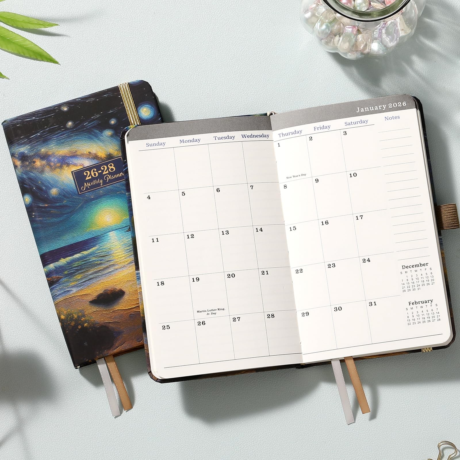 2026-2028 Pocket Planner/Calendar – 3 Year Monthly Planner 2026-2028, Jan. 2026