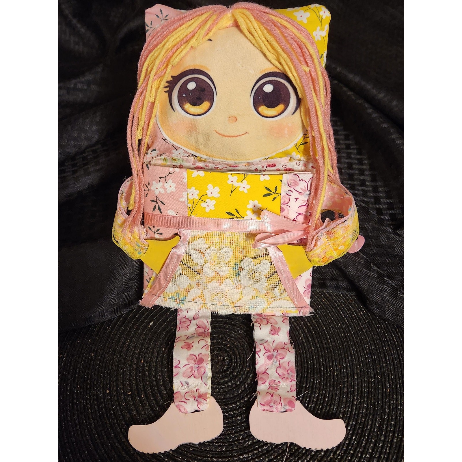 Flower Doll Junk Journal: Handmade Mixed Media Naked Refillable Pages Journal