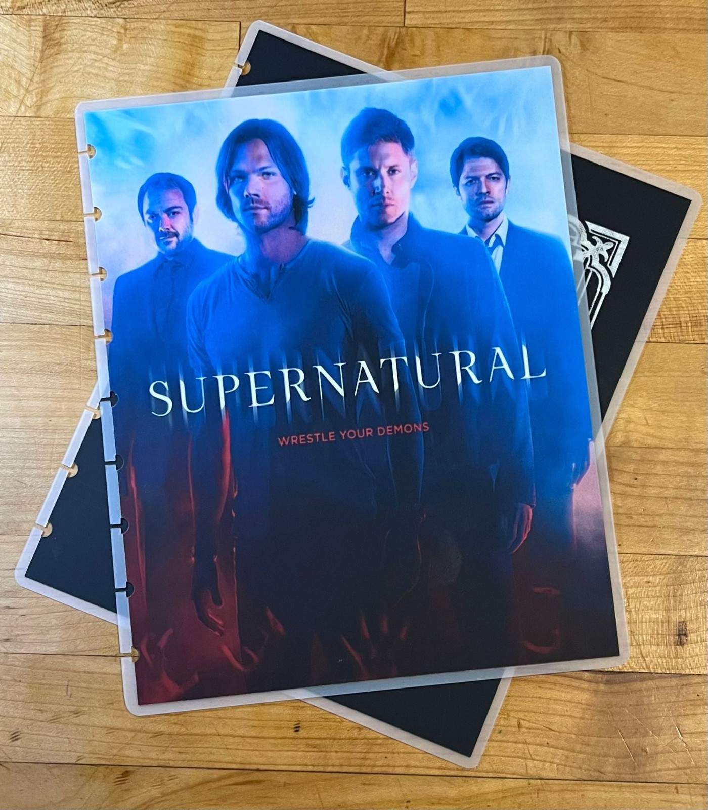 MATTE Supernatural Front & Back Cover Set 4 use with Classic HAPPY Planner~
