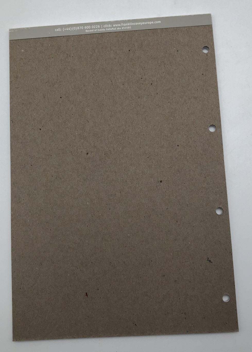 Franklin Covey 4-Ring Folio Pad-A4