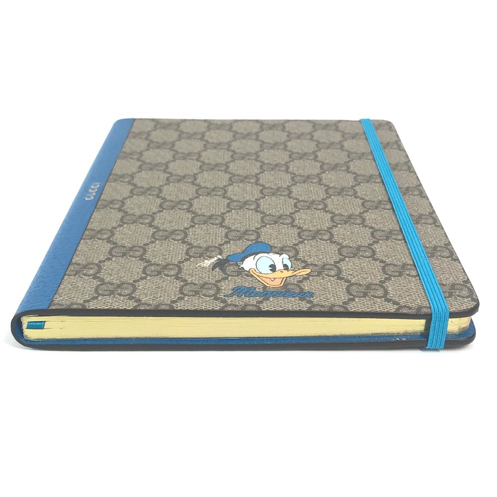 GUCCI DISNEY Donald Duck GG Supreme Note Notepad Stationery notebook Unused