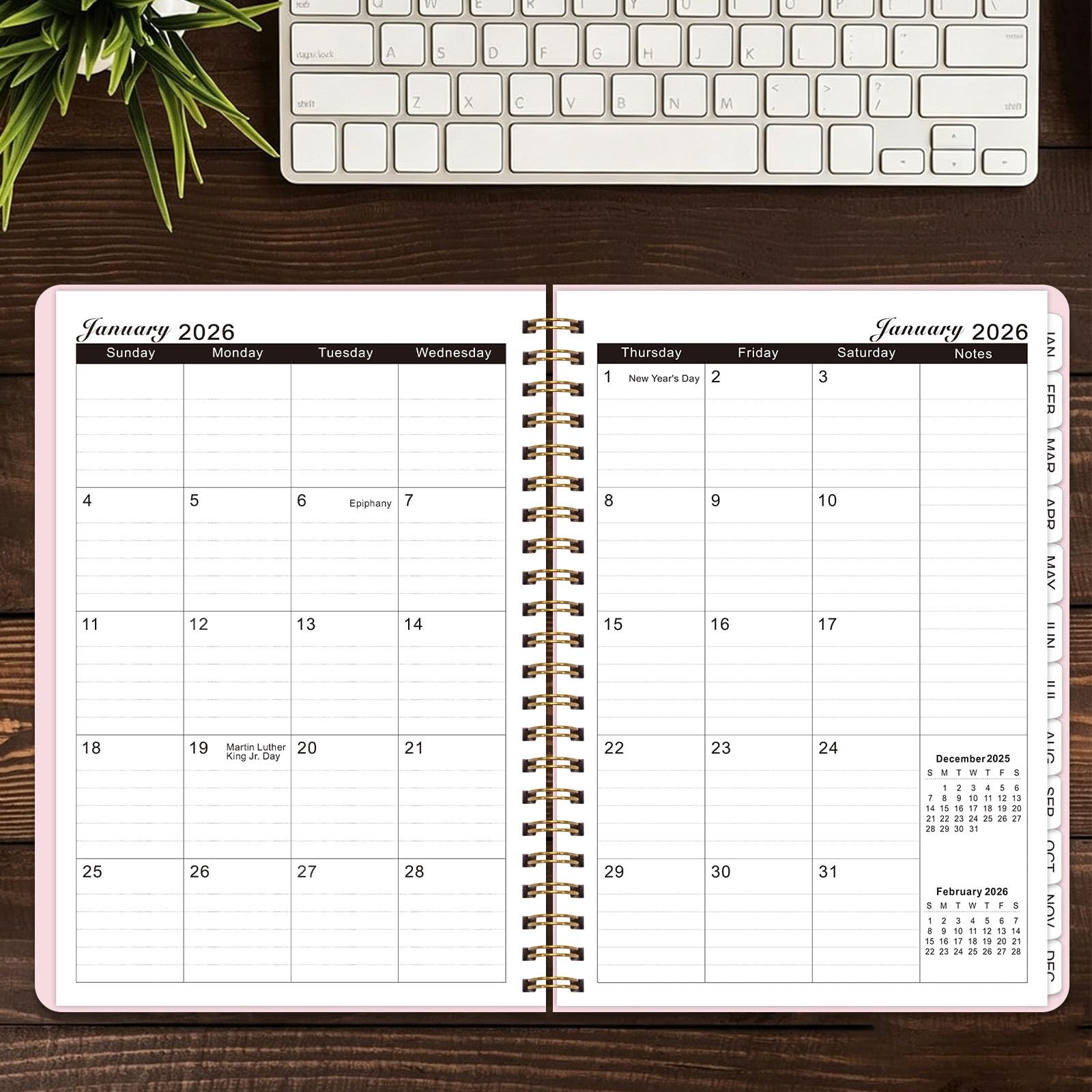 Planner 2026-2027, Monthly and Weekly Academic Planner July 2026 – June 2027,…