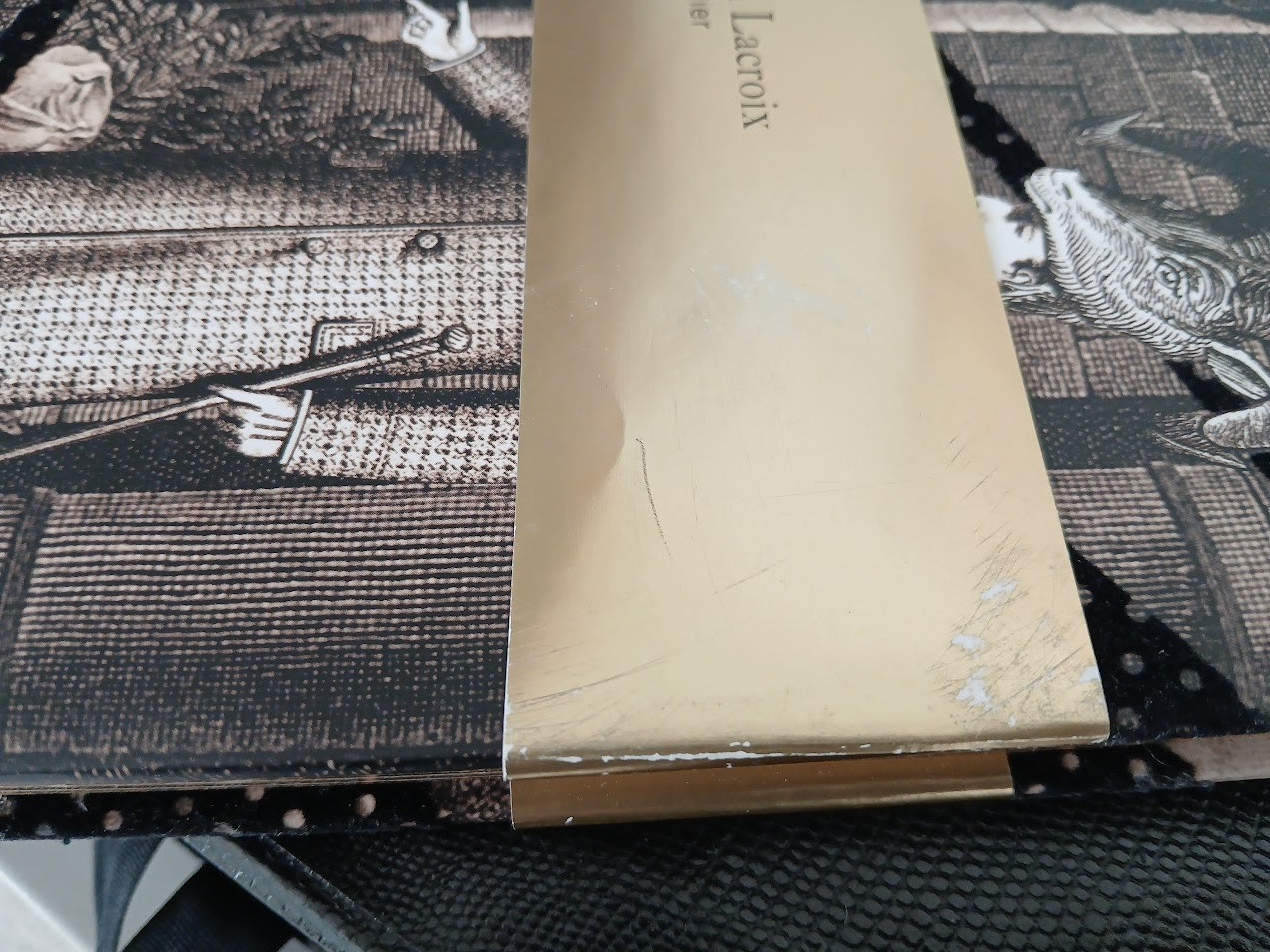 EXQUISITE Christian Lacroix Papier 2016 ASTROLOGIE Flocked Journal