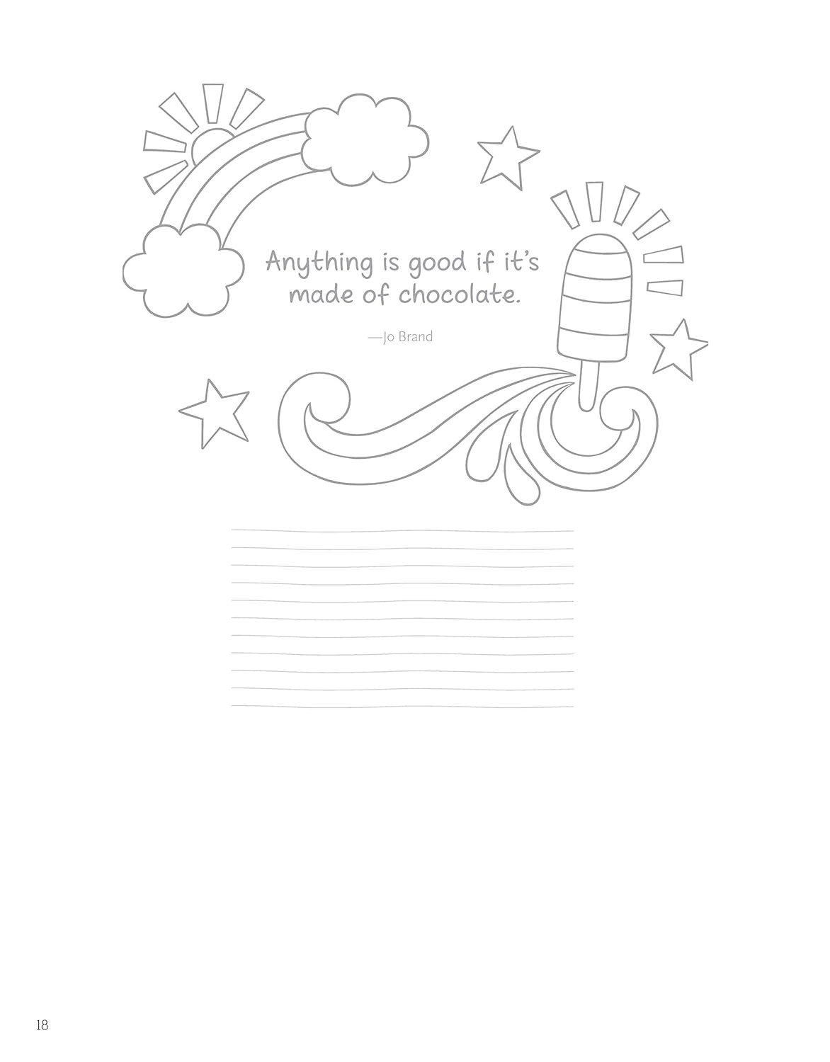Notebook Doodles Sweets & Treats: Coloring & Activity Book (Design Originals) 32