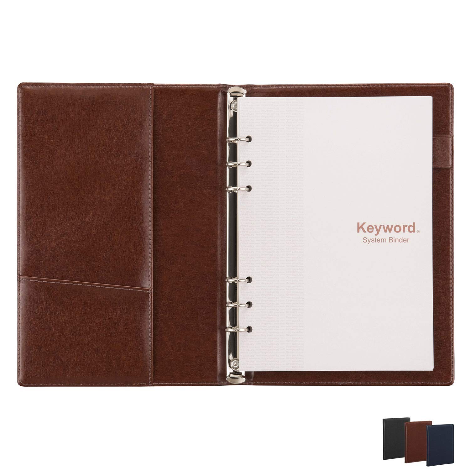 Reimei Fujii System Notebook Keyword A5 Slim Navy