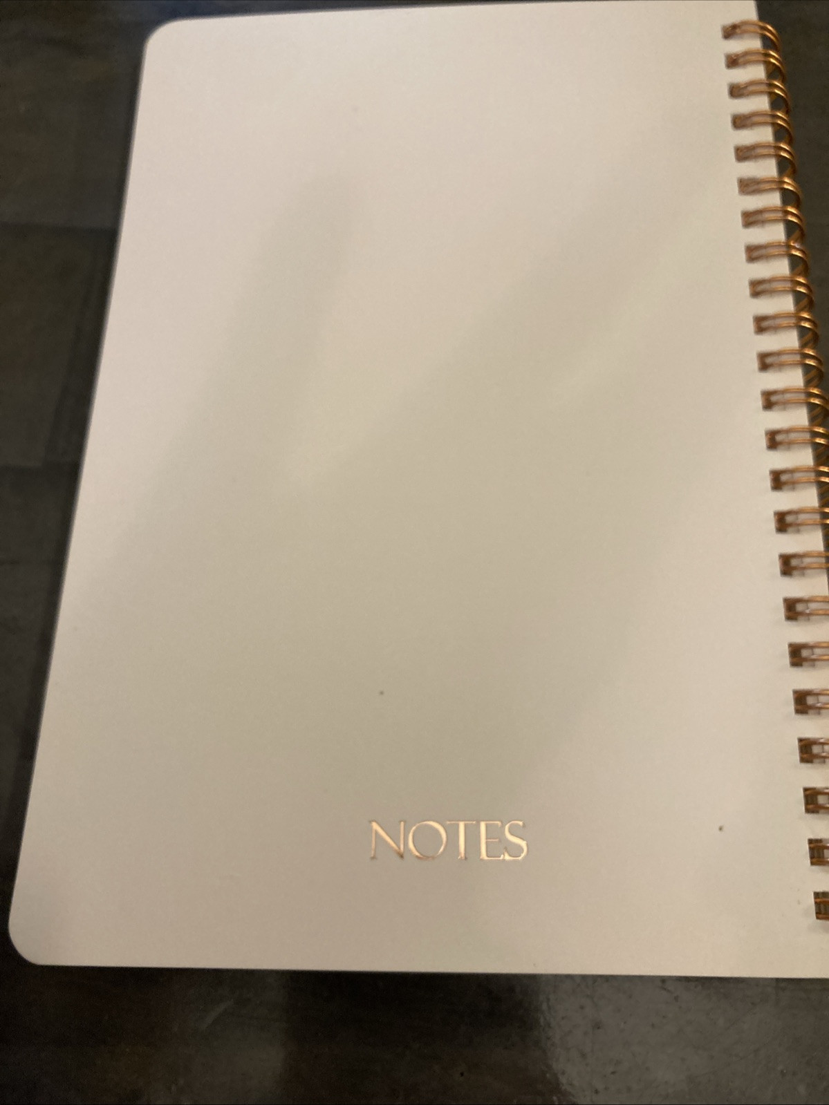 Twin-Wire Binding Notebook 160 Pages Wide Ruled Business Journal with Pocket