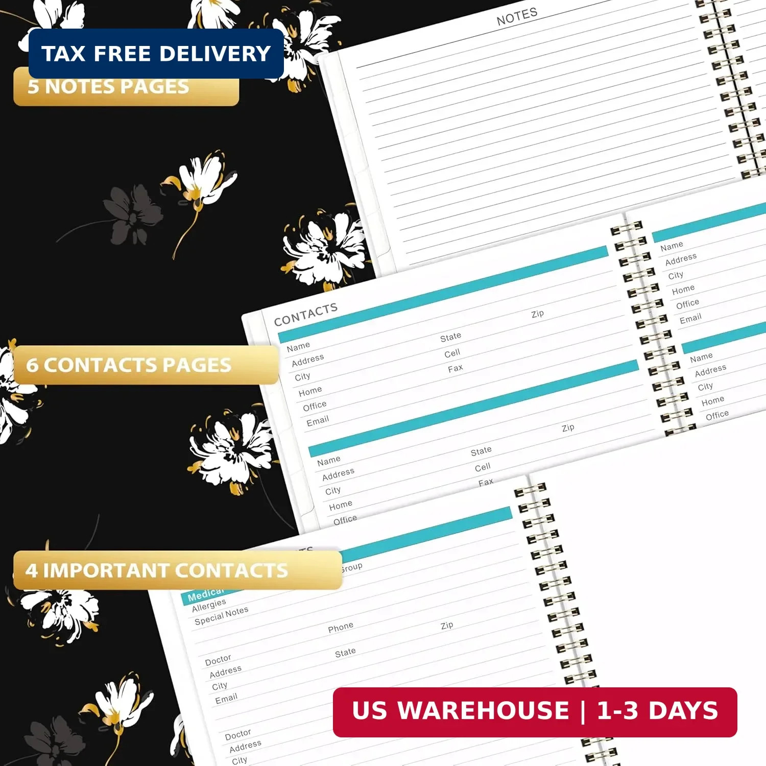 2026-2027 Monthly Planner – Planner 2026-2027 from Jul. 2026 – Dec. 2027, Monthl