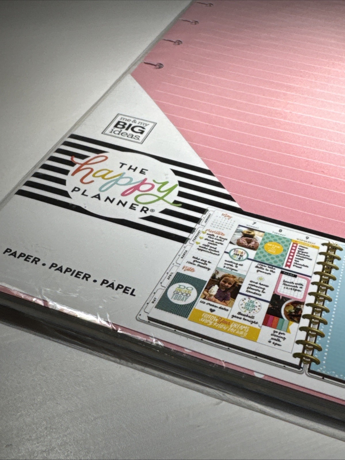 The Happy Planner -Important/Notes/You Got this Big Filler Paper 40 Sheets