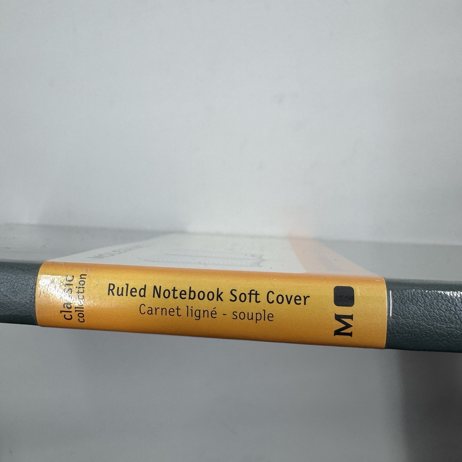 Moleskine Classic Notebook Soft Cover Ruled 192 Page Acid Free Bookmark Pocket