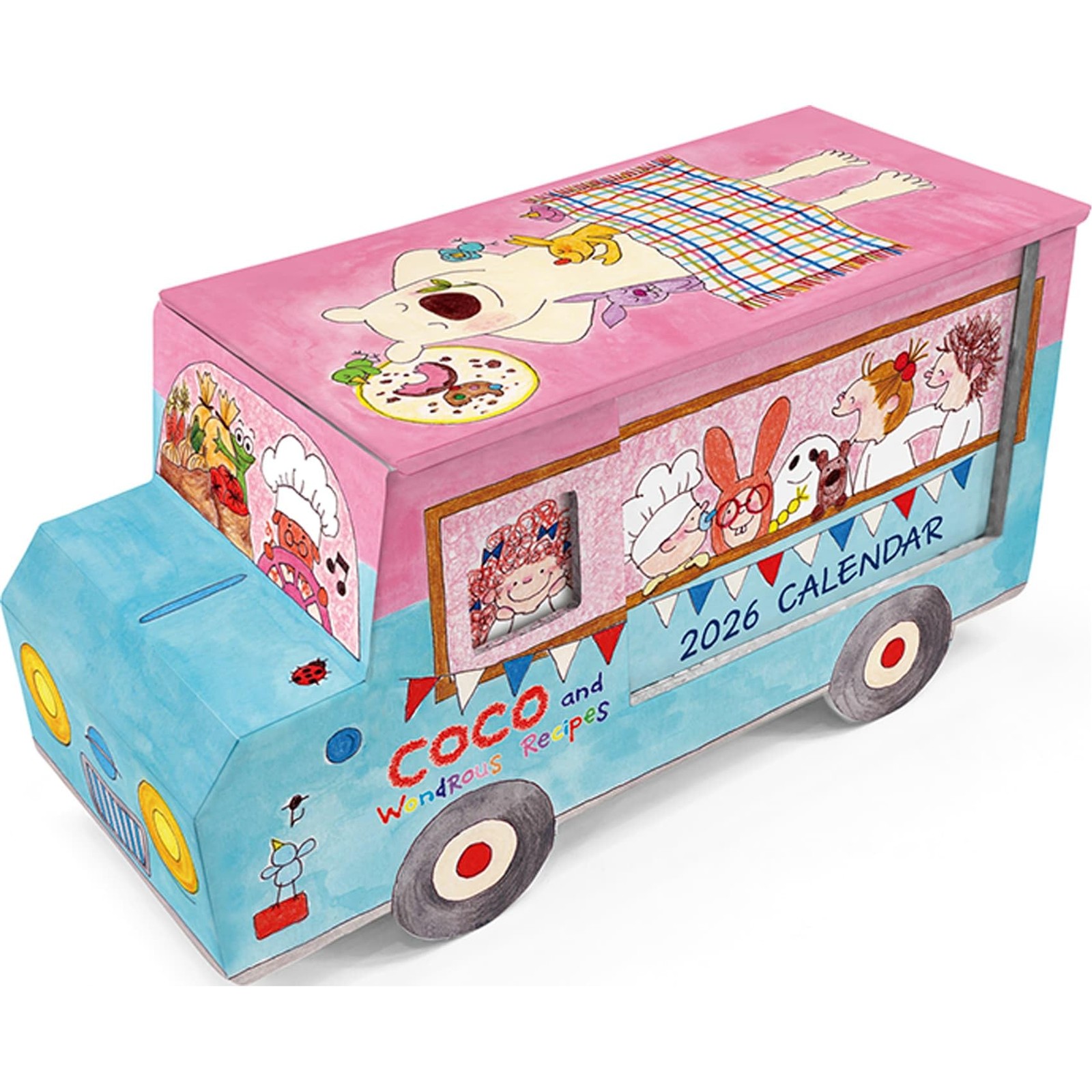 GreetingLife 2026 Calendar Coco-chan Car Box C-1737-RY