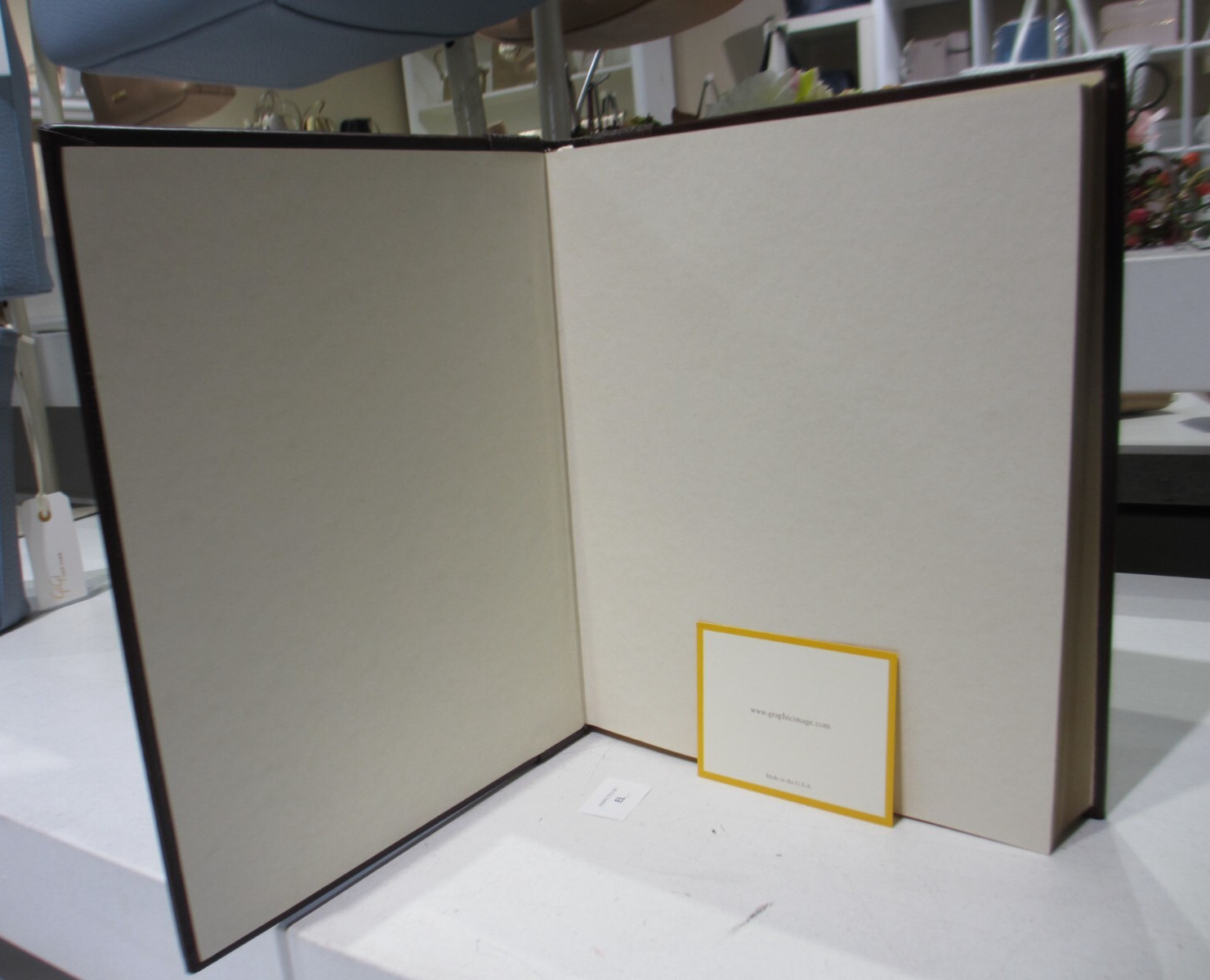 Family History Book Leather Cover 506 Pgs Heirloom Graphic Image NEW$225
