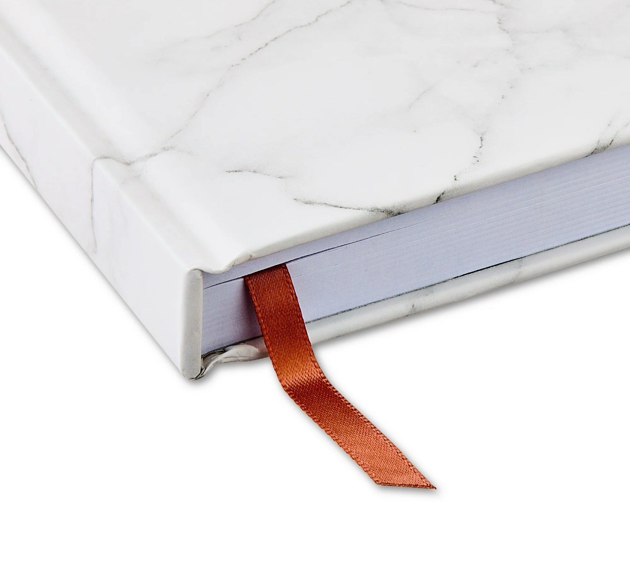 Pen + Gear Foil Stamped, Marble Book Bound Journal, 240 pages