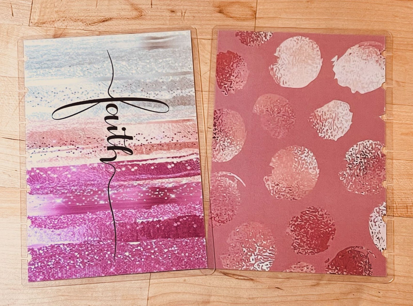 Faith Front/Back Cover Set 4 use with MINI HAPPY Planner-