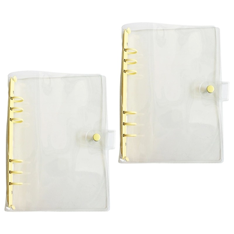 Rings Binder Cover for Page Customization and Waterproof Design Planner Cover