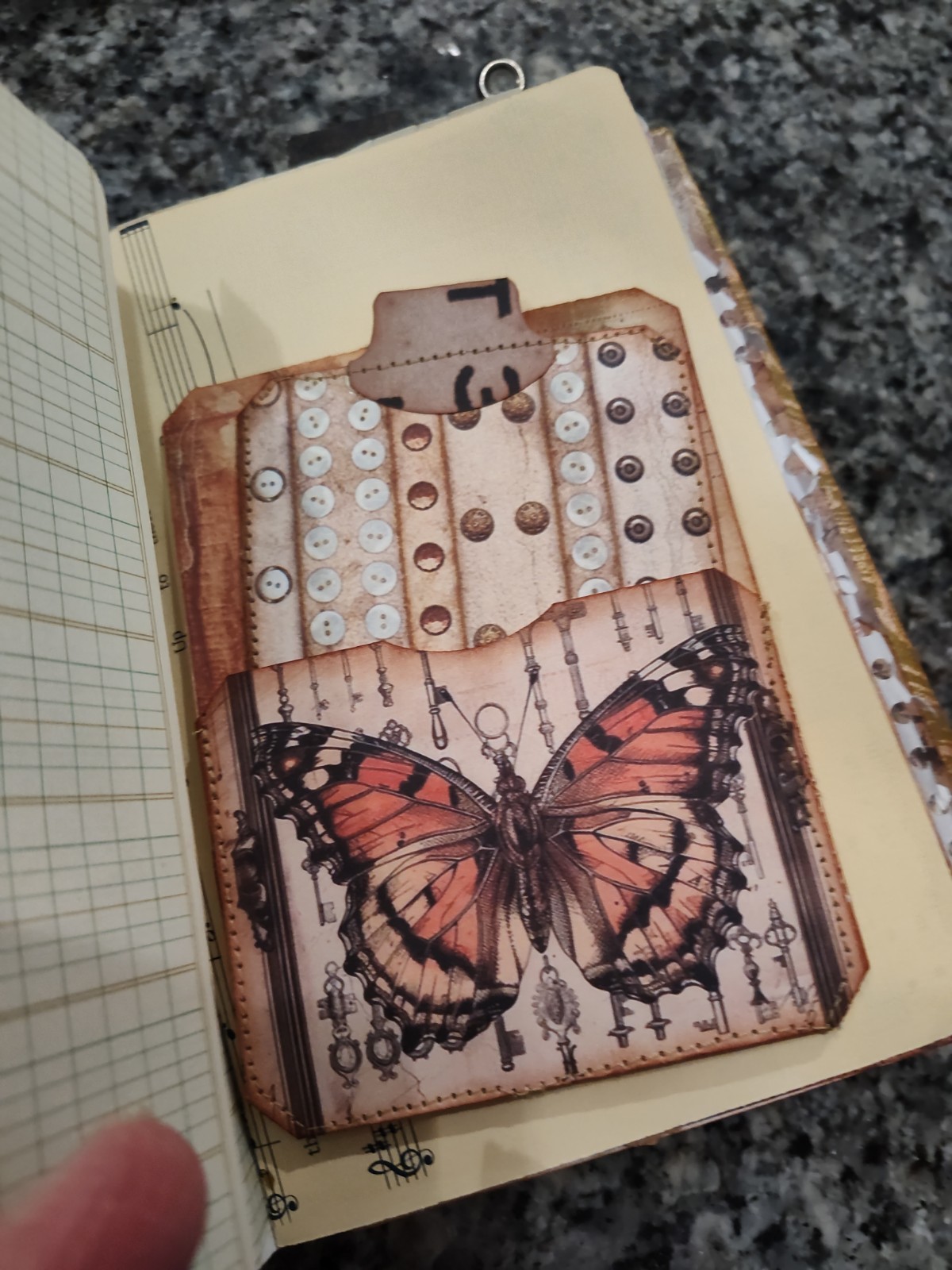 Handcrafted Vintage Journal, Planner, Diary, sketechbook