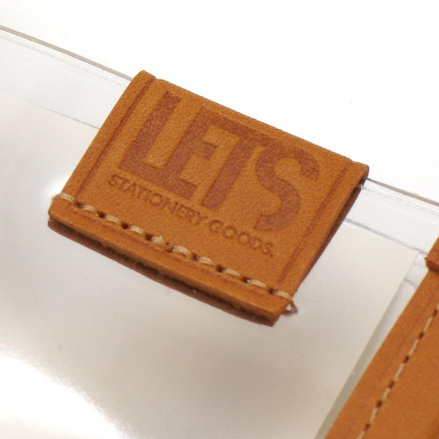LETS STATIONERY GOODS Clear System Planner Bible Size [Natural]
