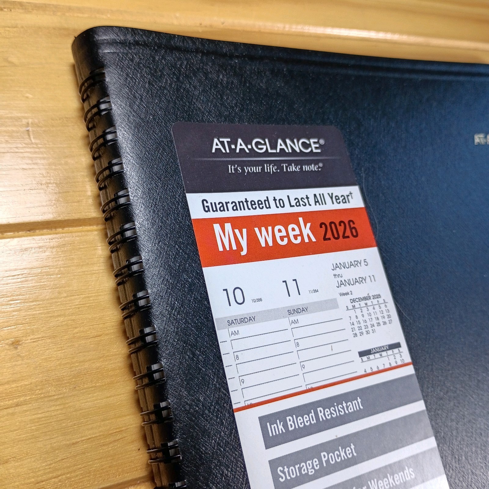 AT-A-GLANCE My Week 2026 Item #70-865-05 New.