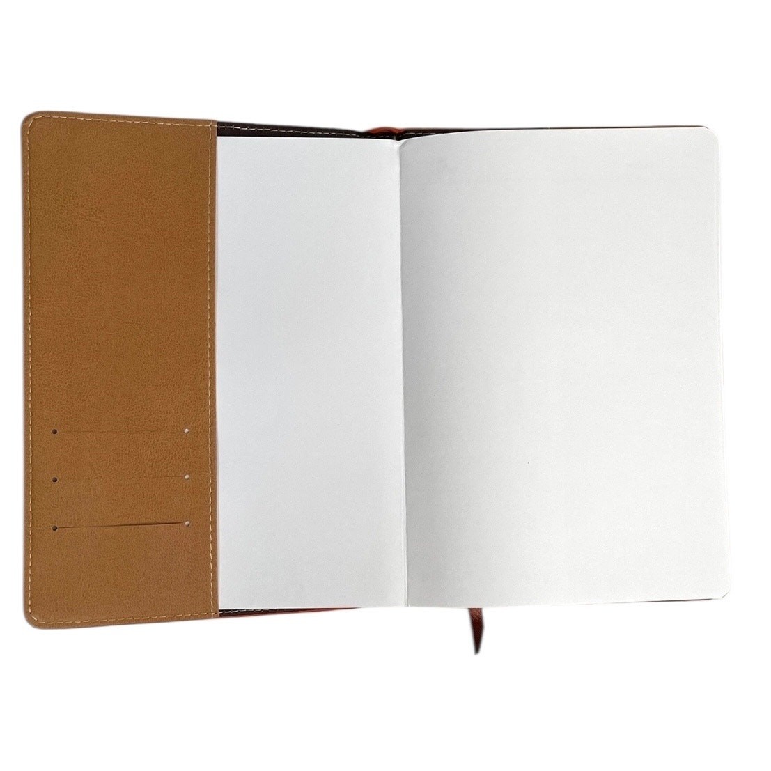 Hermes VIP/GWP Orange Vegan Notebook Journal Magnetic Closure w/ Pen