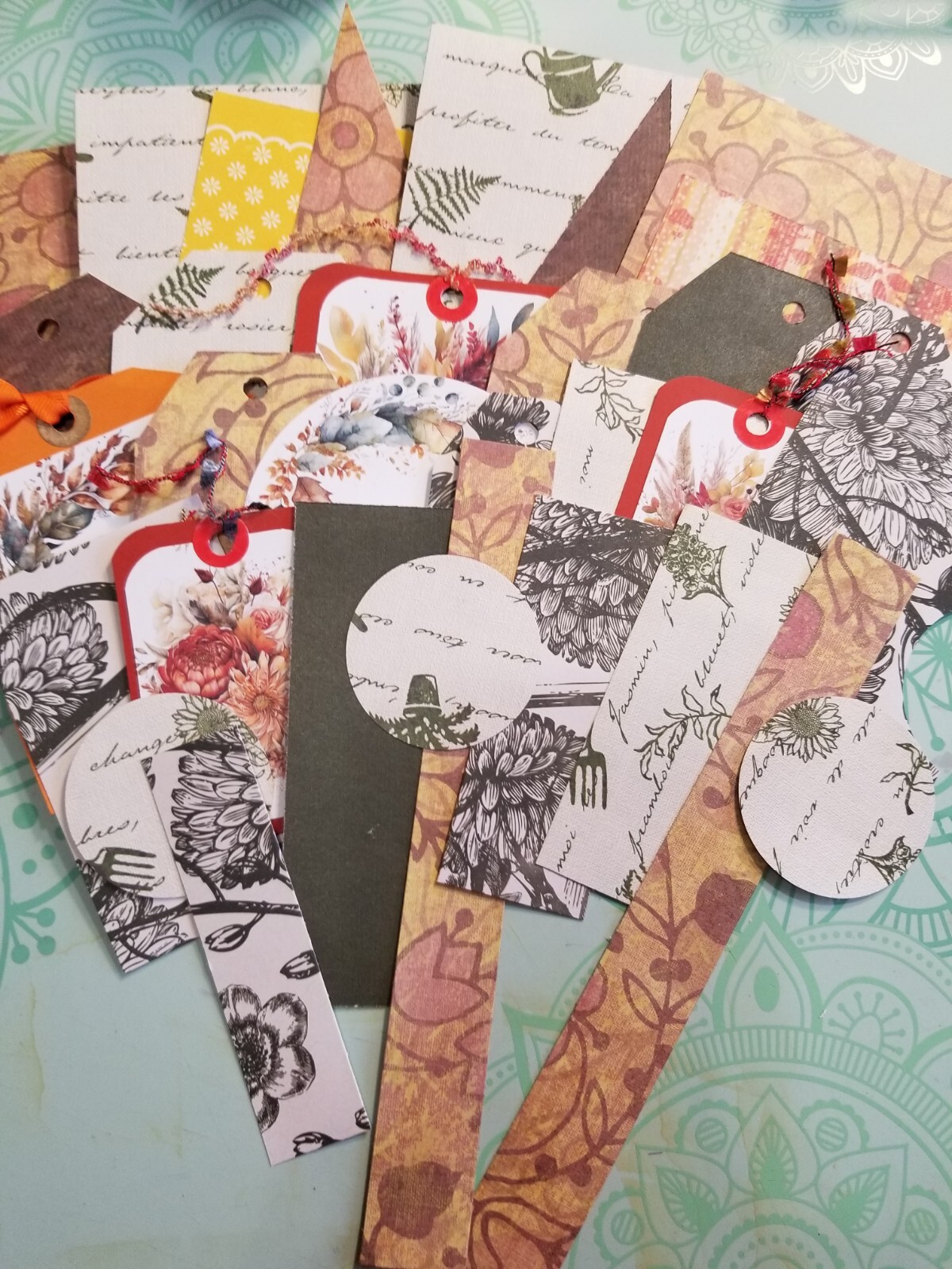 Junk Journal Blank Booklet “FOREST FAIRIES” HANDMADE FULL SIZED 9X6 40pgs