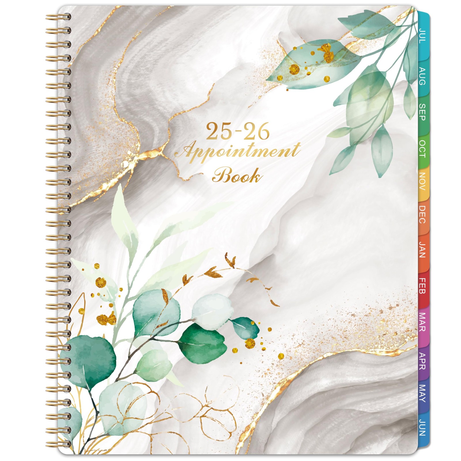 Appointment Book 2025-2026 – Daily Planner 2025-2026, 8.5” X 11”, Weekly Appoi