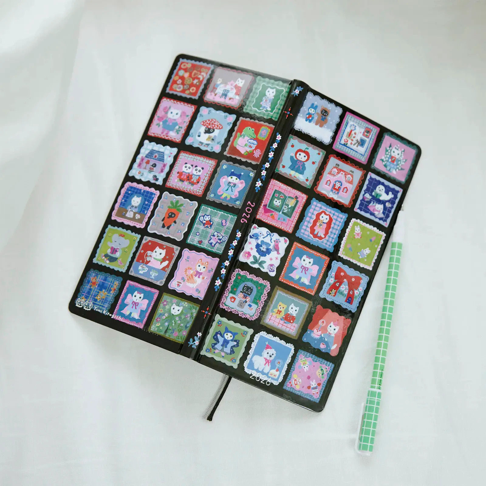 Hobonichi Techo Weeks Planner Yumi Kitagishi Shironeko no Mainichi ENG /JPN 2026