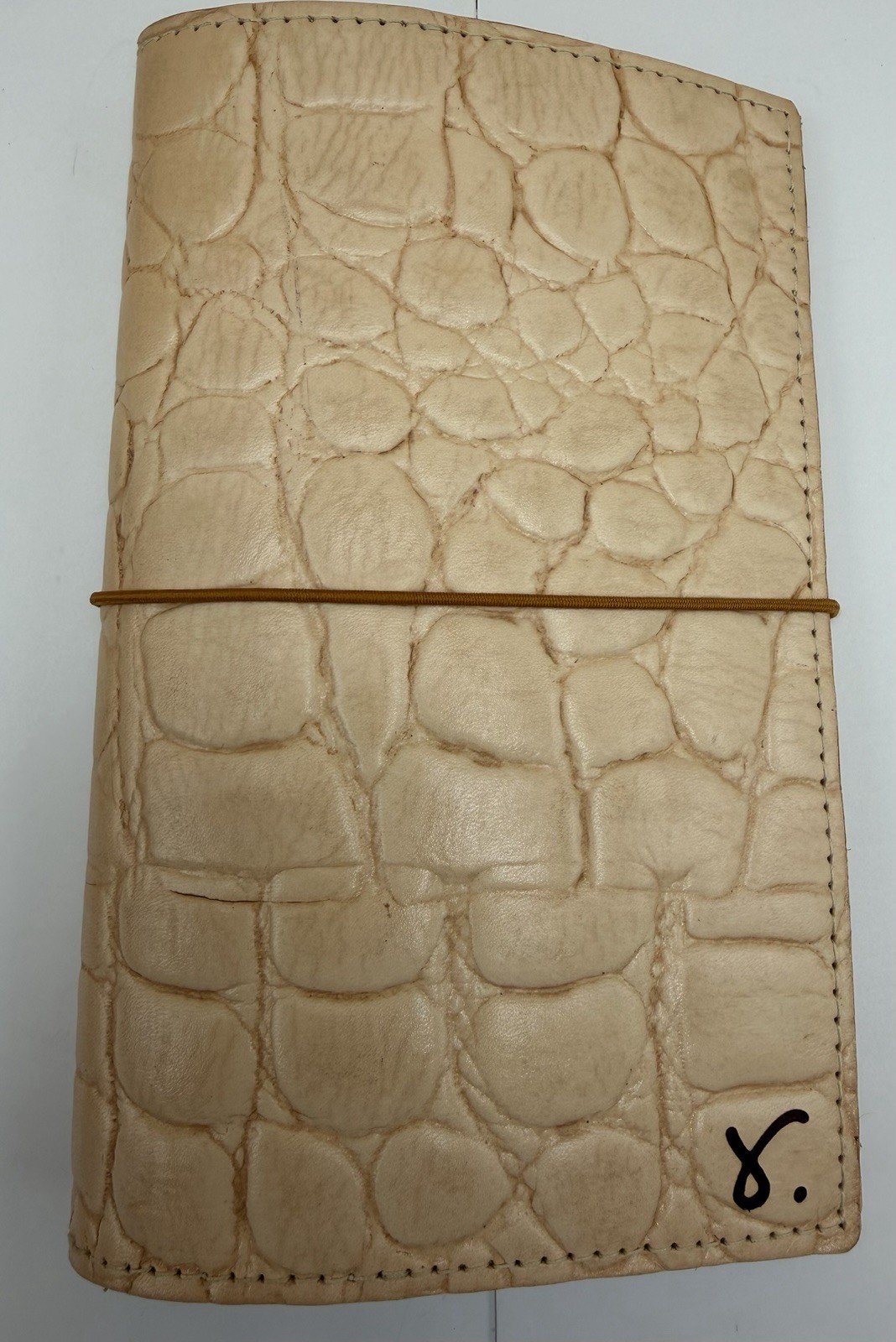 Sojourner B6 Slim Traveler’s Notebook Cover Rare Embossed Leather TN