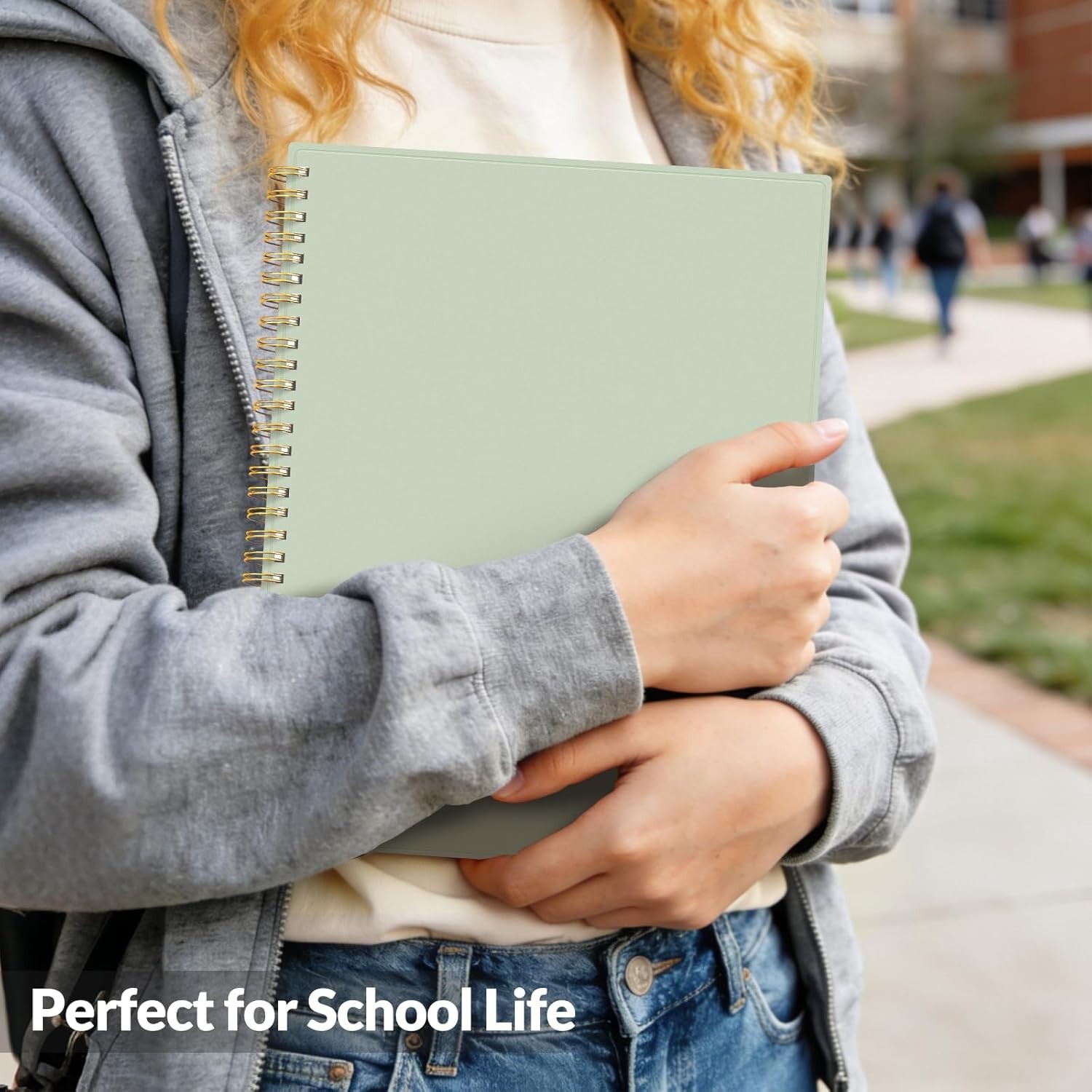 2026-2027 Academic Planner Spiral Bound Student Teacher Organizer 8.5×11 Green