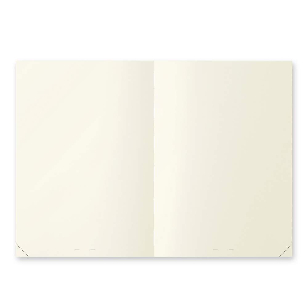 Midori MD Notebook A5 368 Pages Unruled Daily Journal Codex Binding Cream