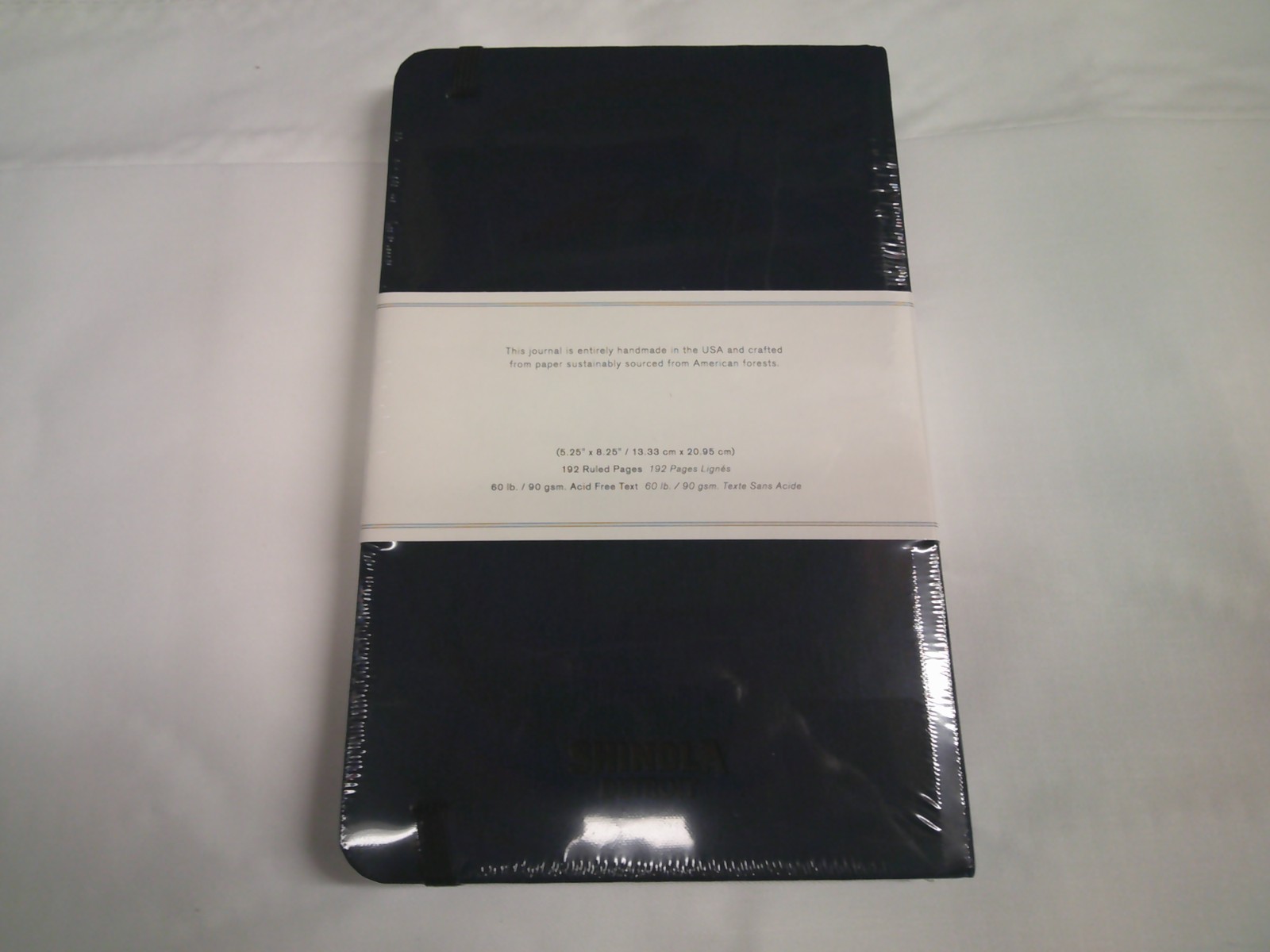 NEW! Shinola Detroit Hard Lined Ruled Pages 5.25″ x 8.25″ 192 Pages 60lb Journal