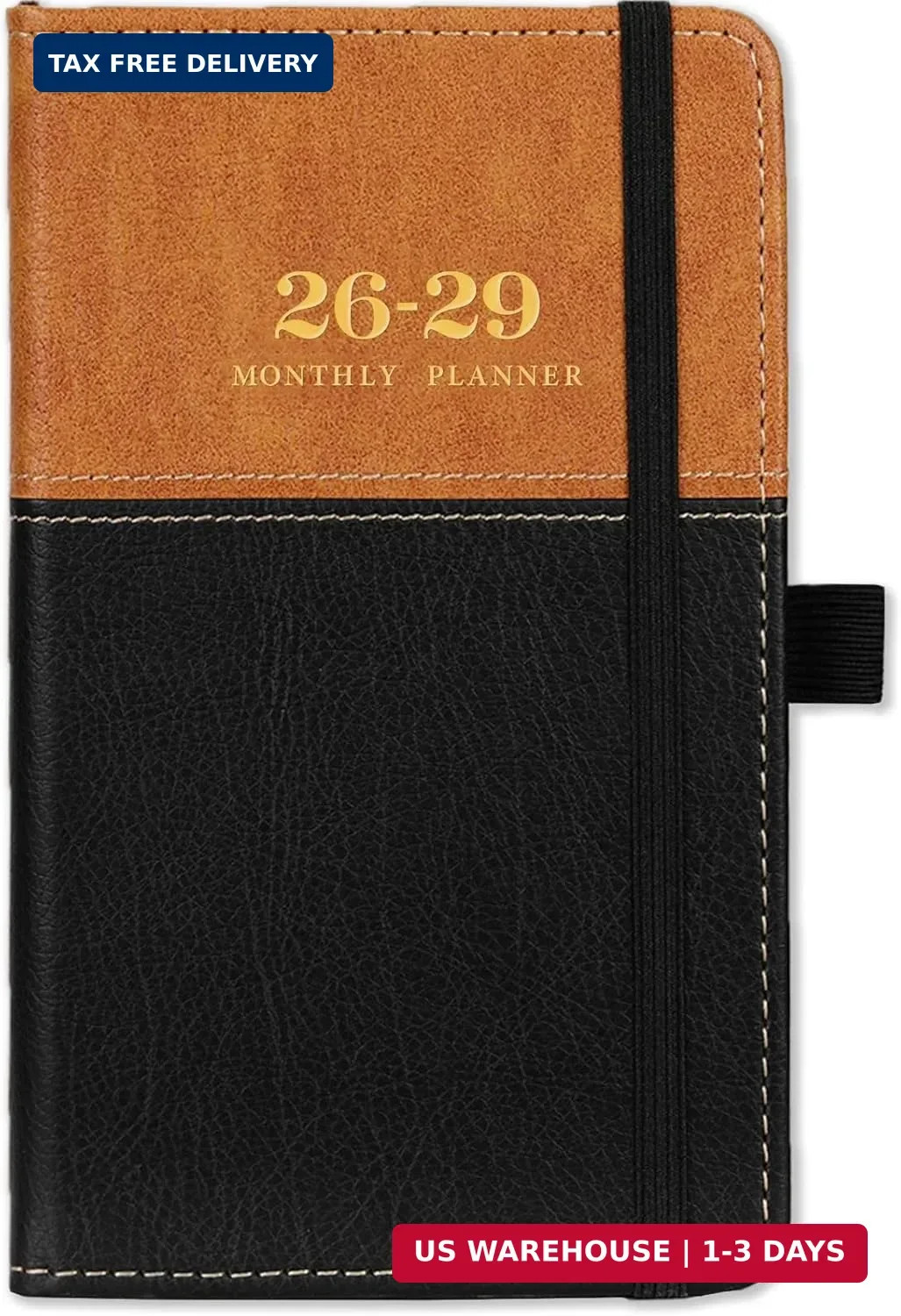 2026-2029 Pocket Calendar/Planner – 3 Year Monthly Pocket Calendar 2026-2029, fr