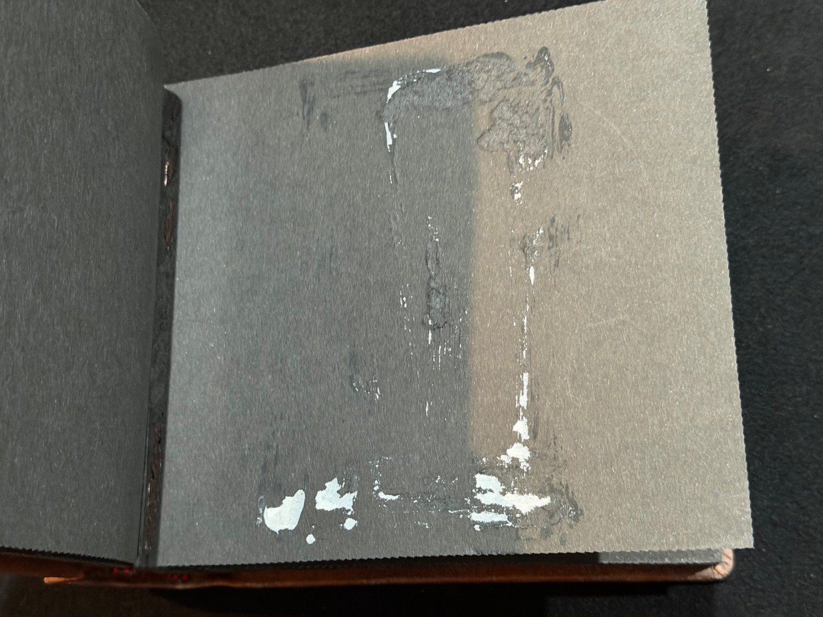 3 Daisy Arts Carved Leather Hand Made Writing Journals Made in Italy 7.5″ x 6.5″