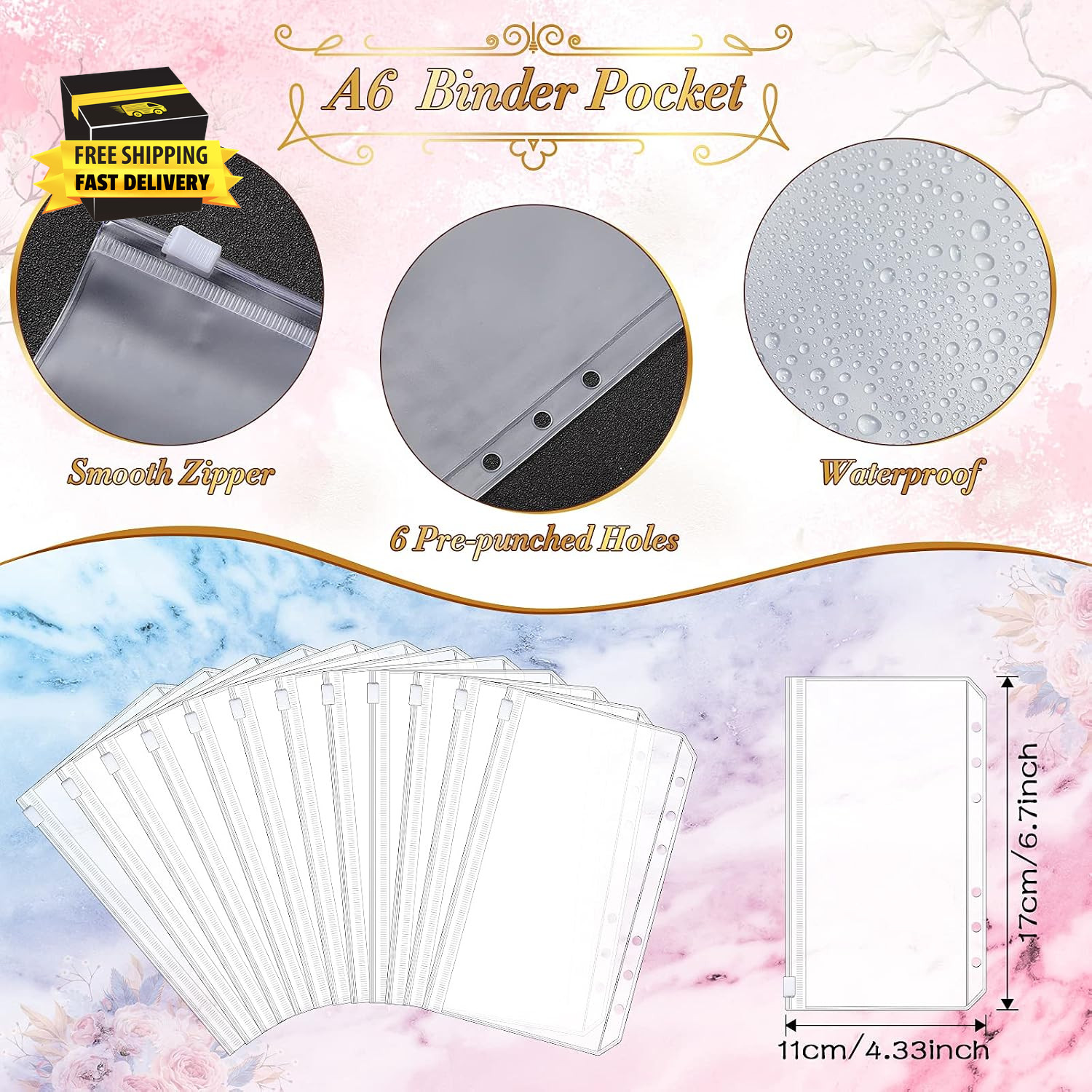 24 Pieces Budget Sheets for Back to School Expense Tracker Sheets Budget Cash En