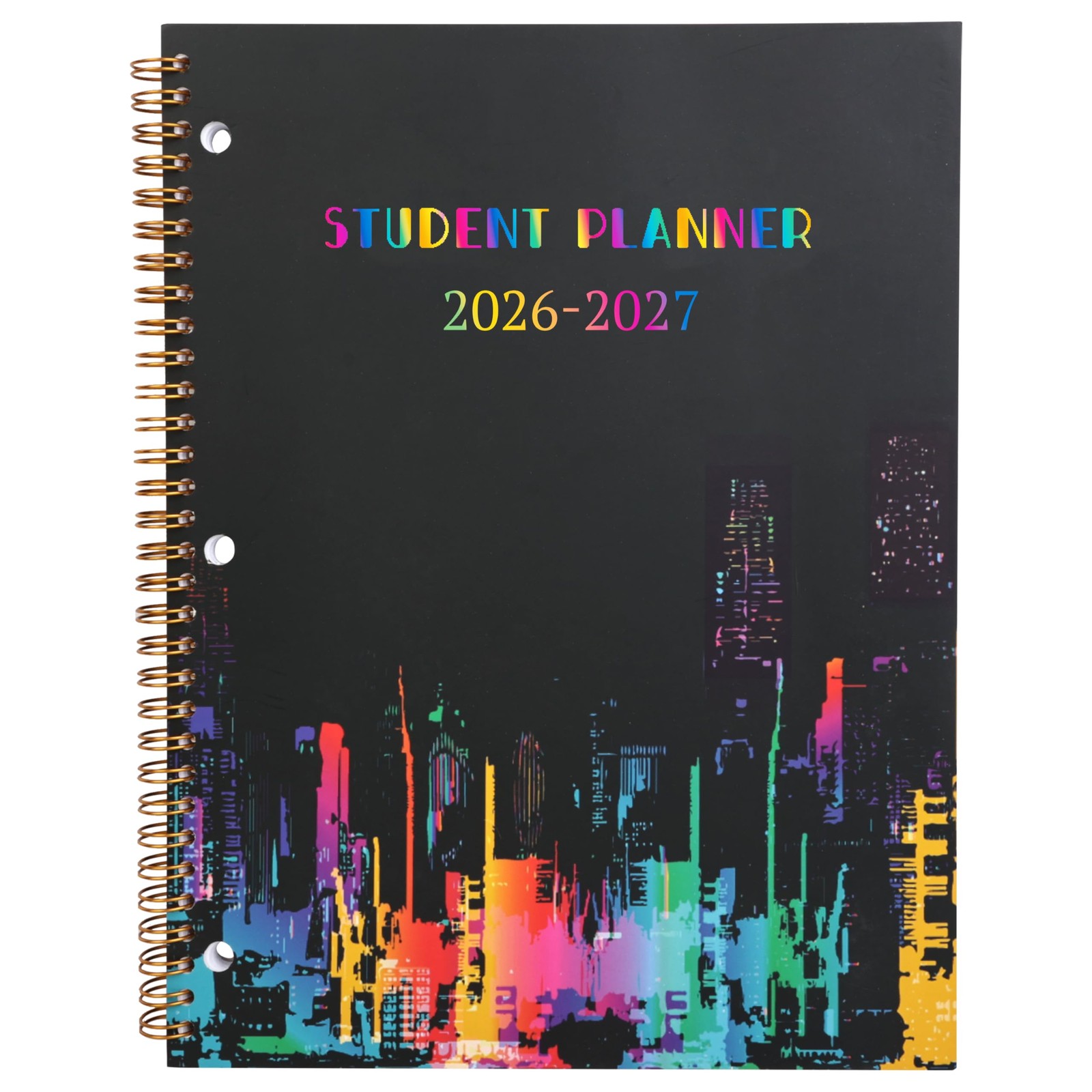 Student Planner 2026-2027 Monthly & Weekly 8.2 x 10.7 inches, Multicolored A