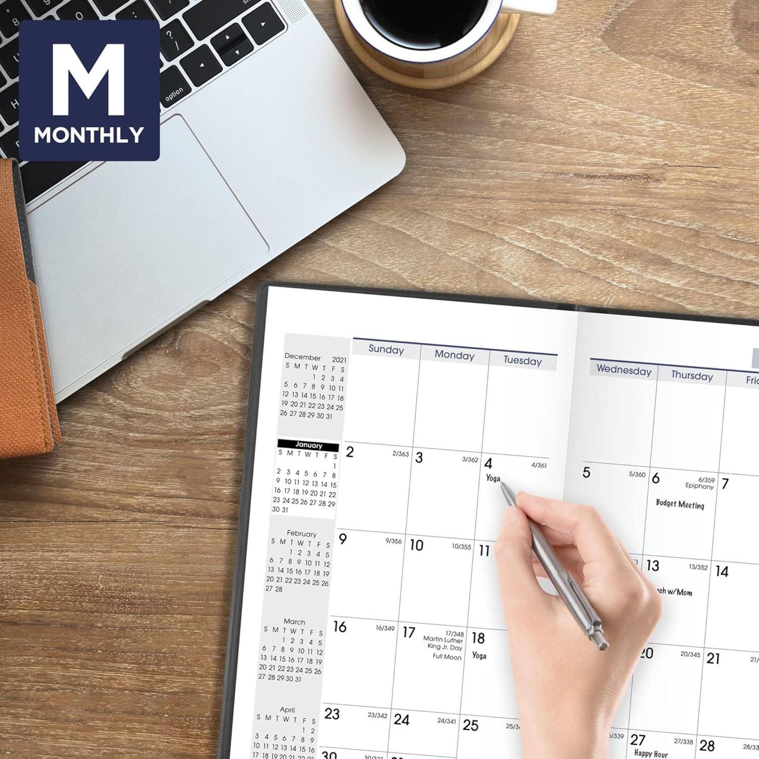 2022 Pocket Calendar by , Monthly Planner, 3-1/2″ X 6″, Pocket Size, Dayminder,