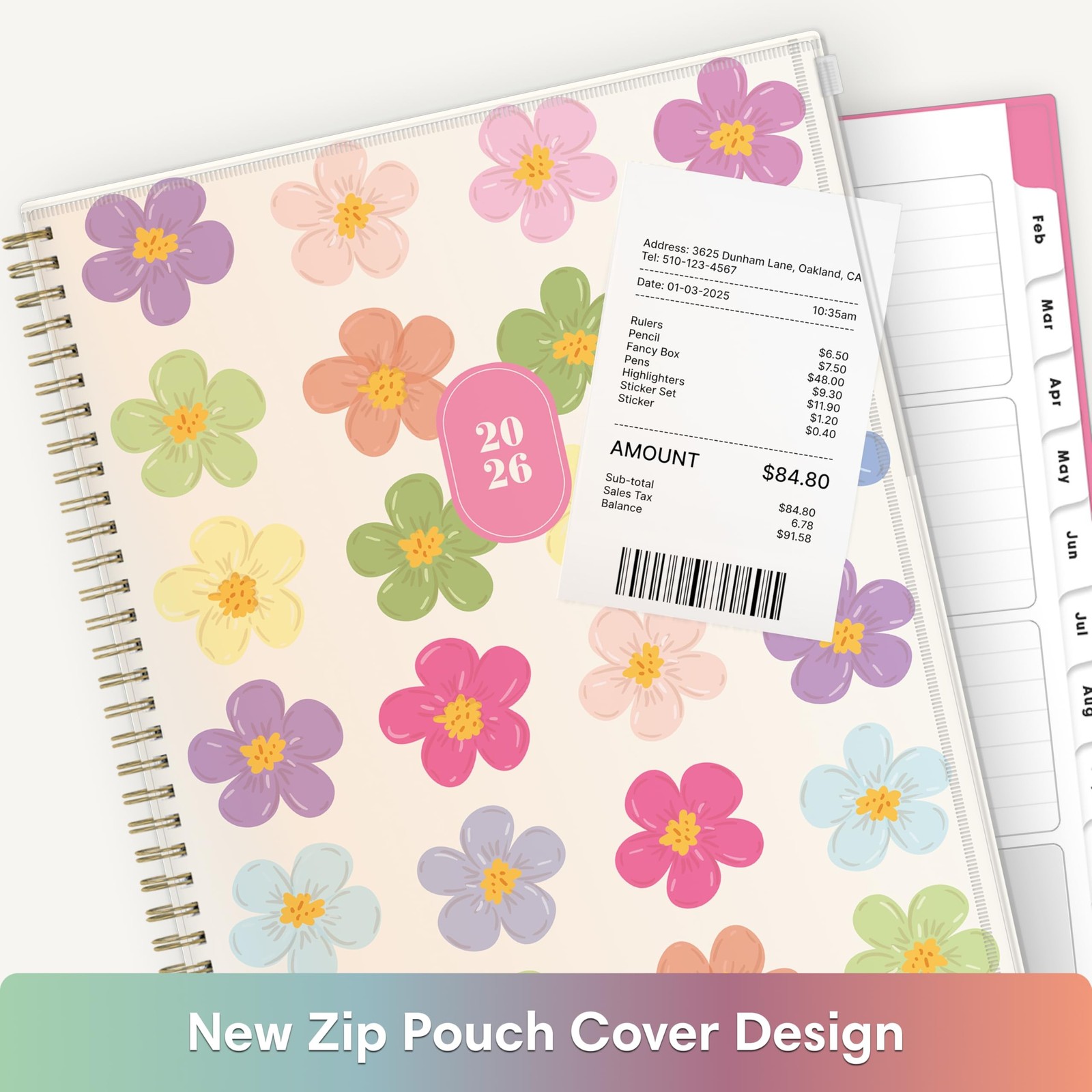 Blue Sky Gen Z 2026 Weekly and Monthly Planner Calendar, January 2026 – Decem…