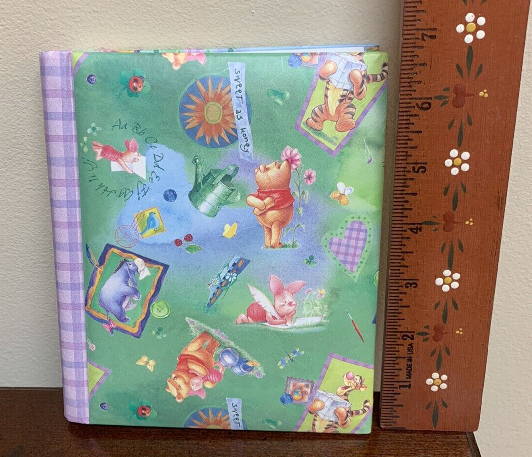 Disney Winnie The Pooh Simply Pooh Piglet Tigger Garden Journal Diary Notebook