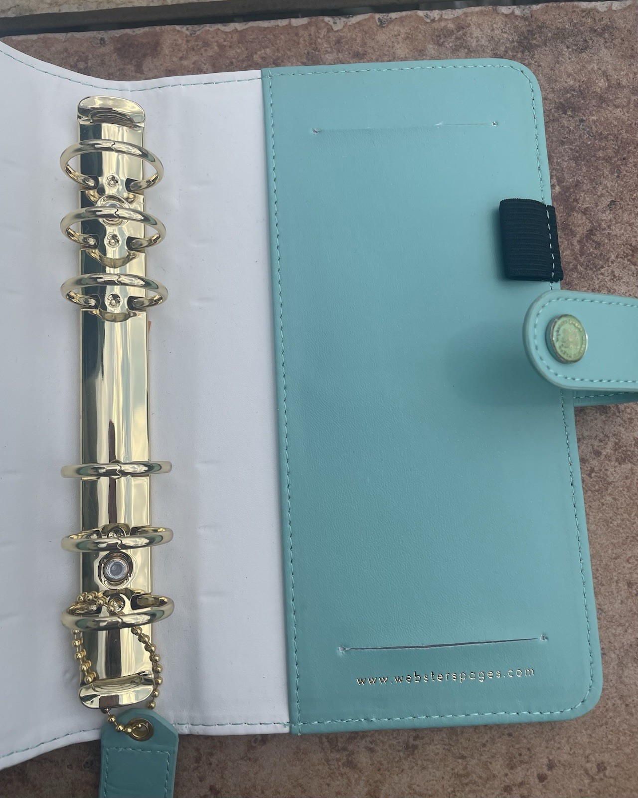 Websters Pages Personal Size Planner Binder Organizer