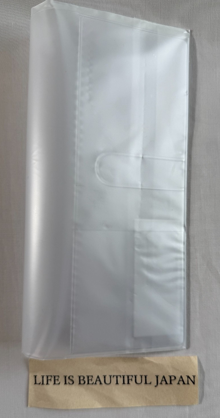 Hobonichi Techo Clear Cover for Weeks 195×204 mm Japan Planner Accessory PVC