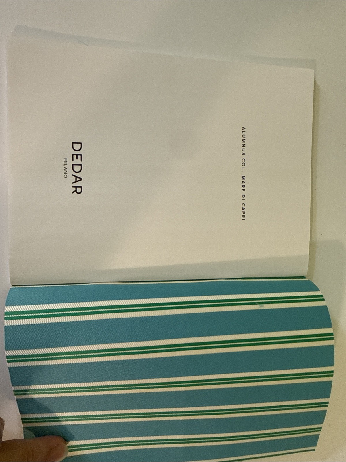 Dedar Milano Fabric Covered Notebooks Acid Yellow Purple Terracotta Mare Capri