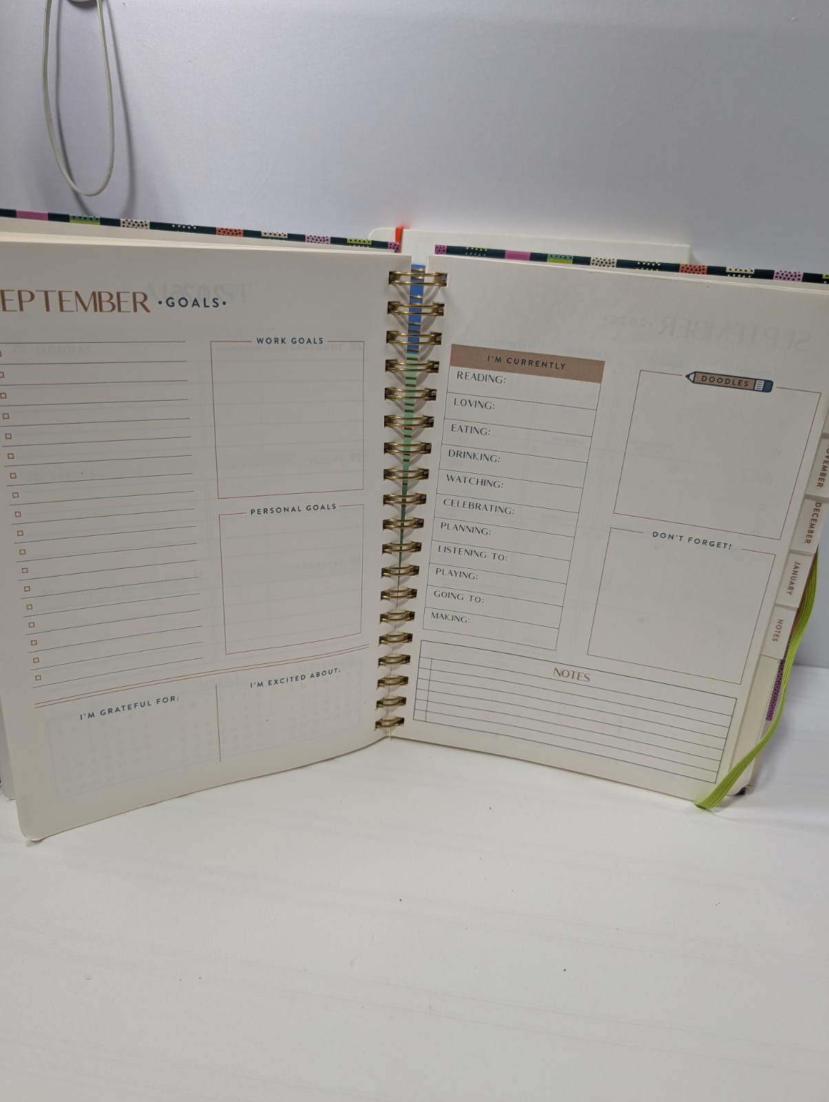 Think Ink, Spritz & Papier Hardback Spiral-Bound Journal & Planner Book Lot of 3