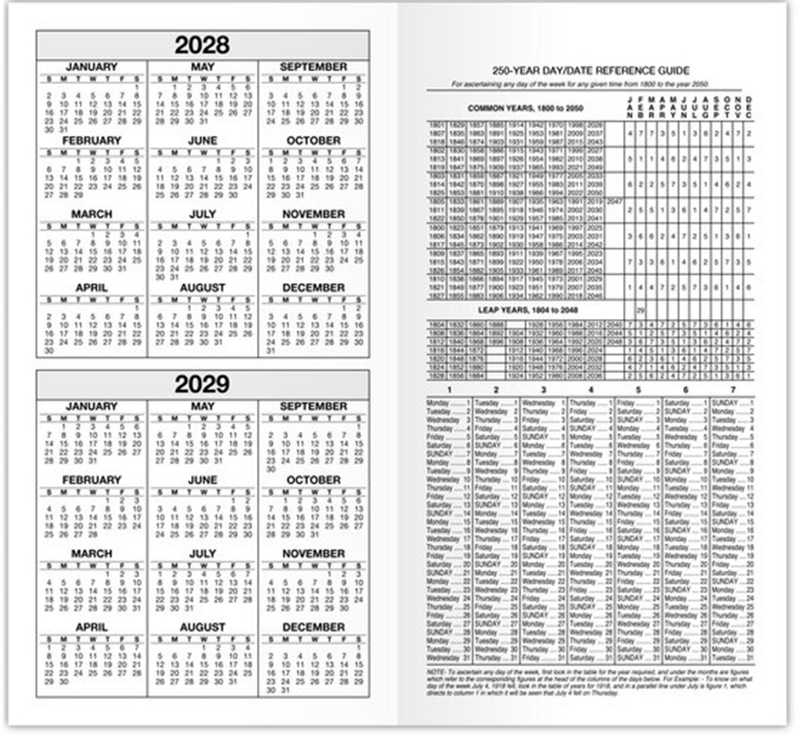 Day-Timer 2025-2026 , 20-Mth Advance Planner Refill, Pocket, 3-1/2″ x 6-1/2″