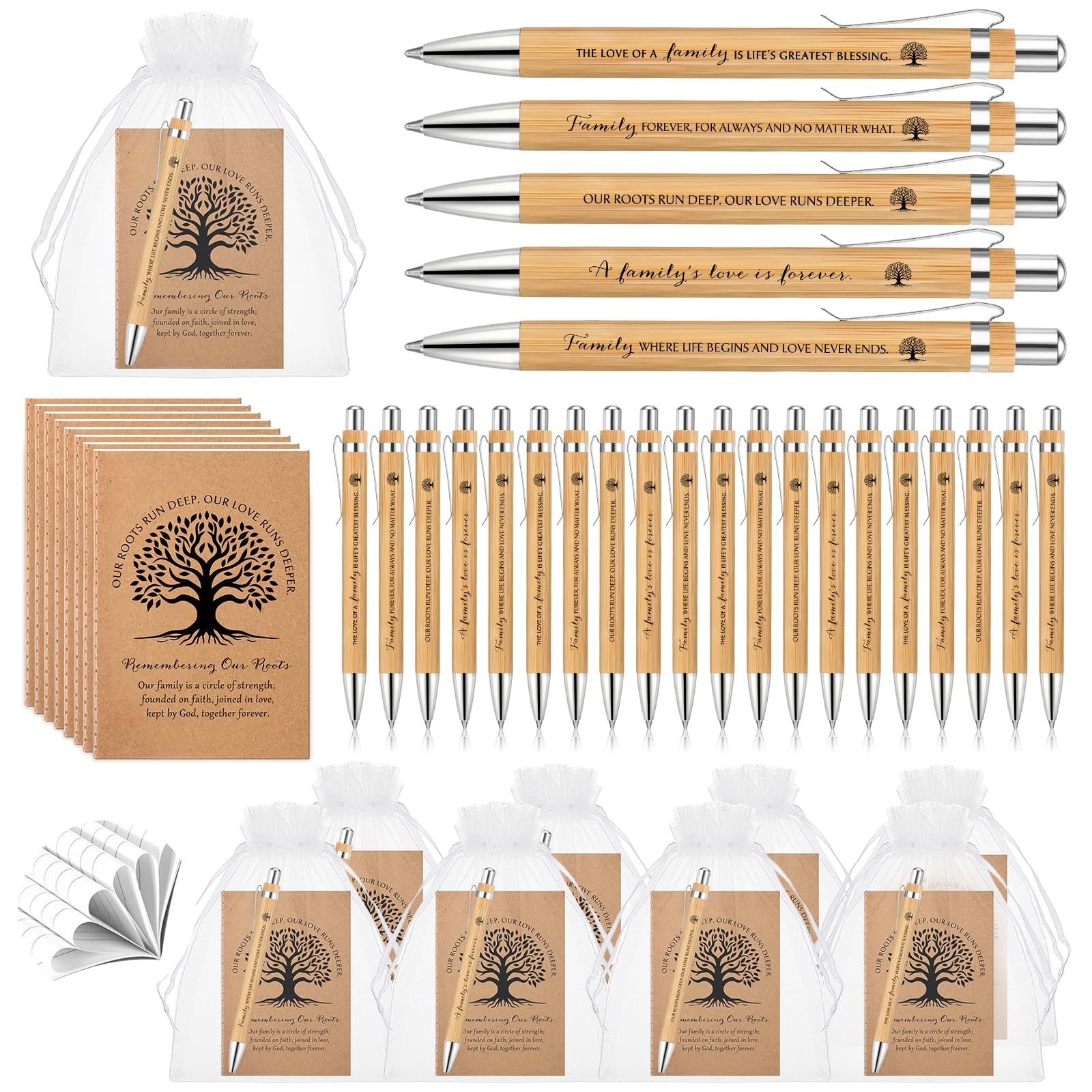 Affrolling 40 Sets Family Reunion Favors Family Notebook Class Reunion Favors