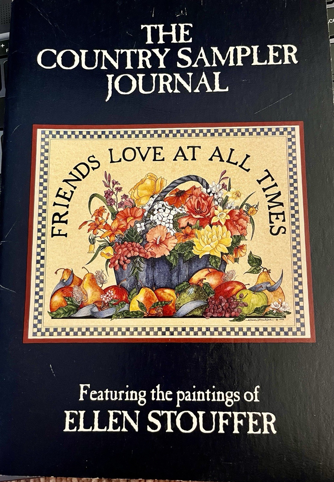 1994 Country Sampler Journal By Lang Graphics Featuring Ellen Stouffer Artwork